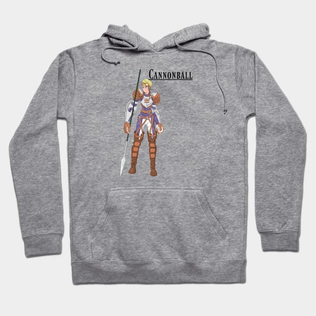 Cannonball Tactics Hoodie by GingerCatGirlPrime 